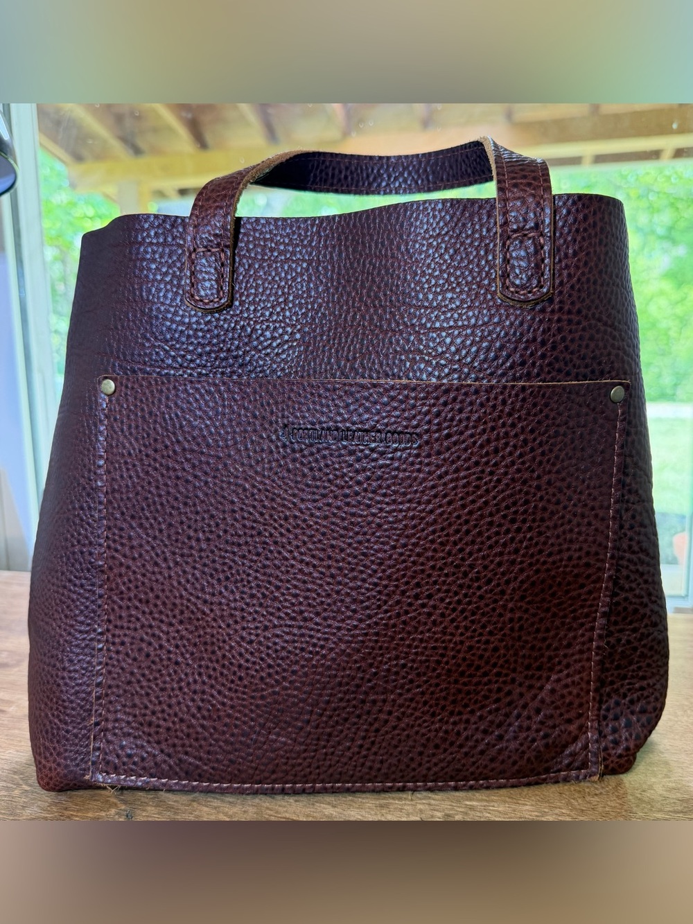 Portland Leather Nutmeg Medium Crossbody Bag